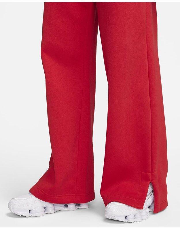 NIKE W NSW PHNX FLC HR PANT WIDE kelnės